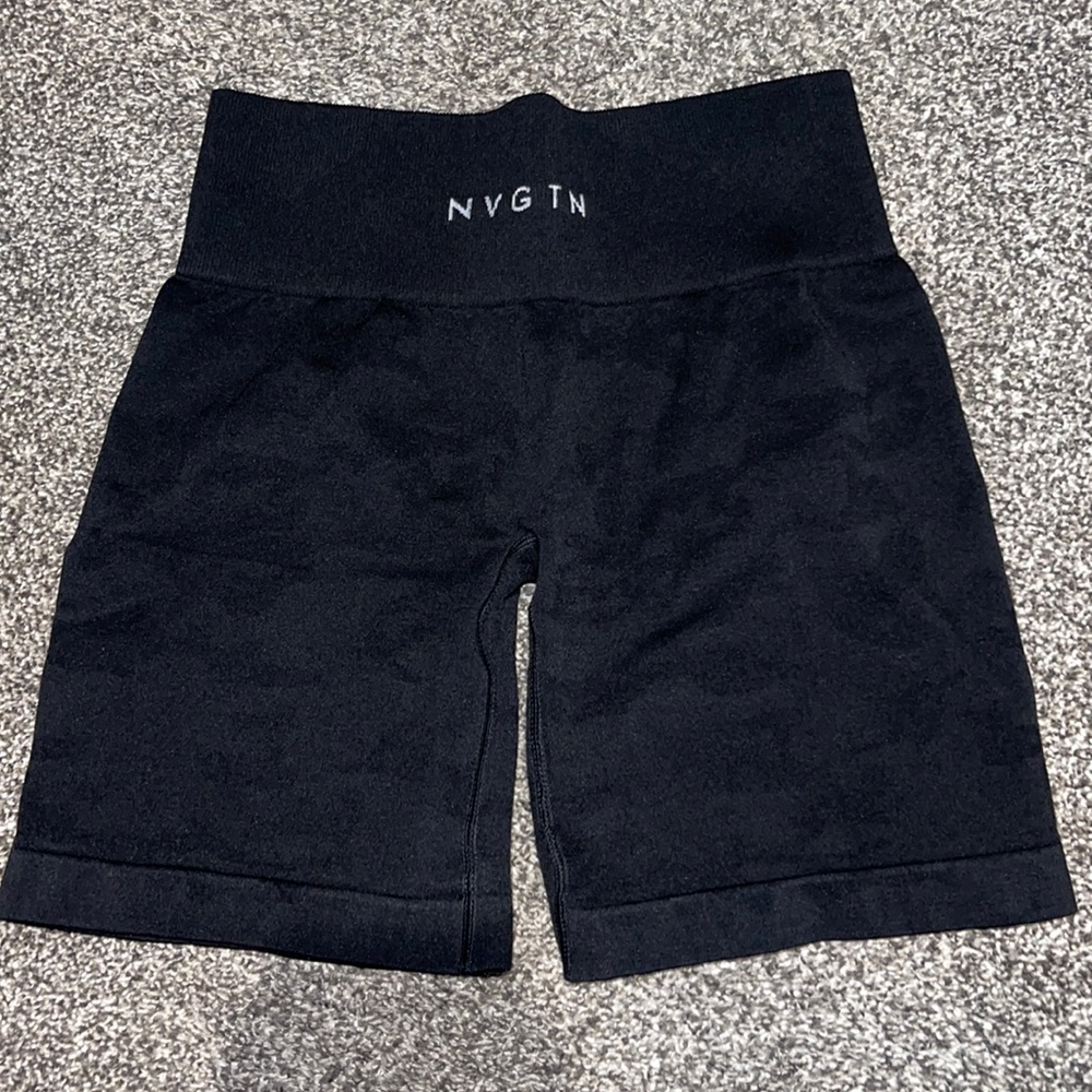 NVGTN black camo shorts- NEW